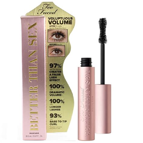 better than sex waterproof mascara|Better Than Sex Volumizing & Lengthening Mascara .